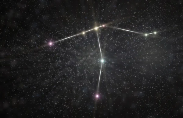 Aquila Constellation 3D Ilustração — Fotografia de Stock