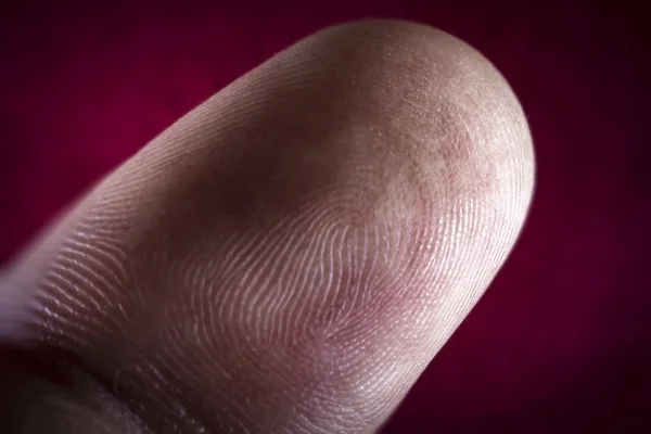 Finger puntatore di impronte digitali — Foto Stock