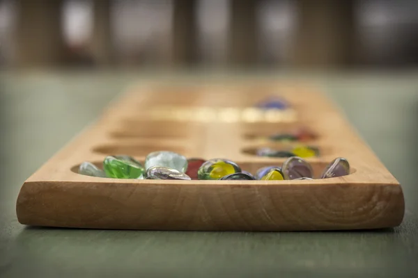 Mancala Board oyunu — Stok fotoğraf