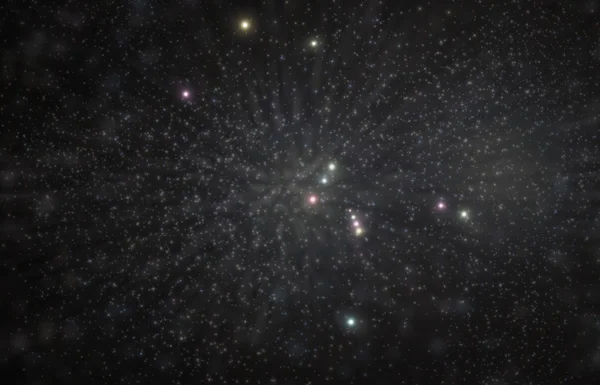 Stjärnbilden Orion 3d Illustration — Stockfoto