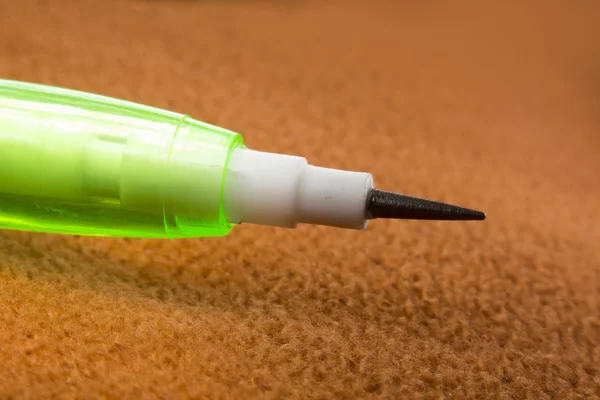 Макро-кирпичный карандаш — стоковое фото