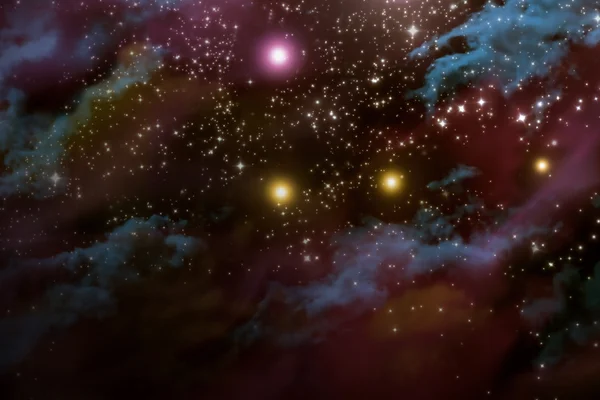 Σύμπαν Starscape φόντο — Φωτογραφία Αρχείου