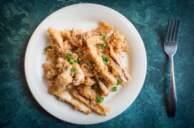 Calamari Yüzükler meze