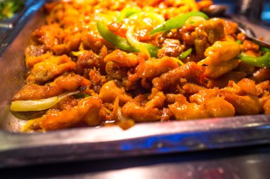 Teriyaki tavuk büfe