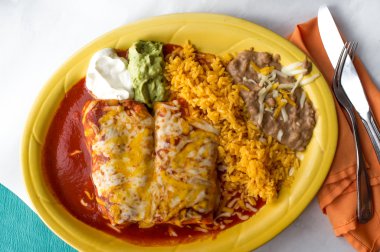 Meksika Chimichanga burrito