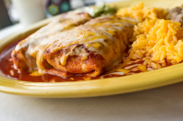 Mexican Chimichanga Burrito