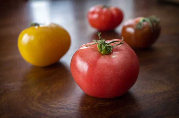 Verscheidenheid erfstuk tomaten — Stockfoto