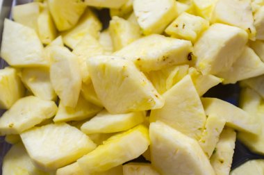 Dilimlenmiş ananas arka plan