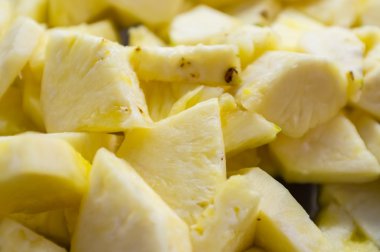 Dilimlenmiş ananas arka plan