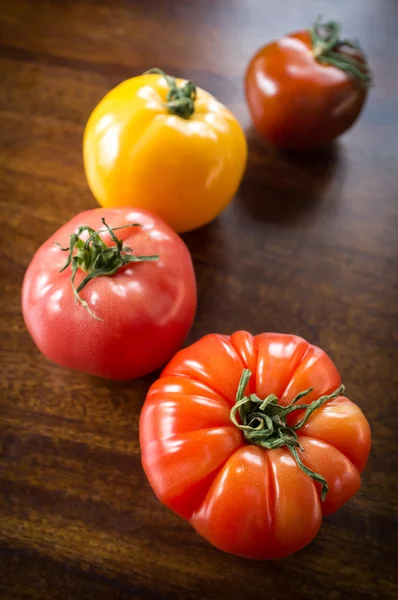 Tomates de relíquia de variedade — Fotografia de Stock