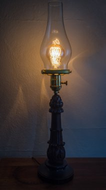 Edison ampul arka plan