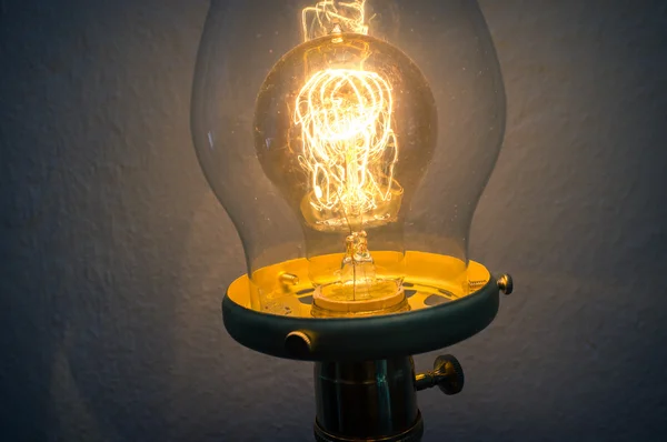 Edison glödlampan bakgrund — Stockfoto