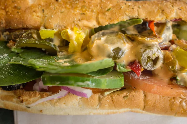 Alles Sub Sandwich — Stockfoto