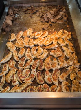 Izgara tavuk göğsü.