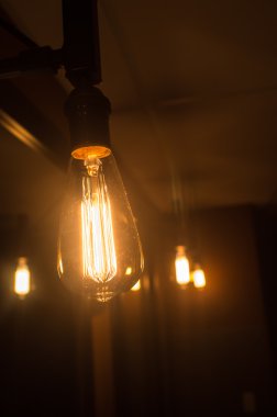 Edison ampul arka plan