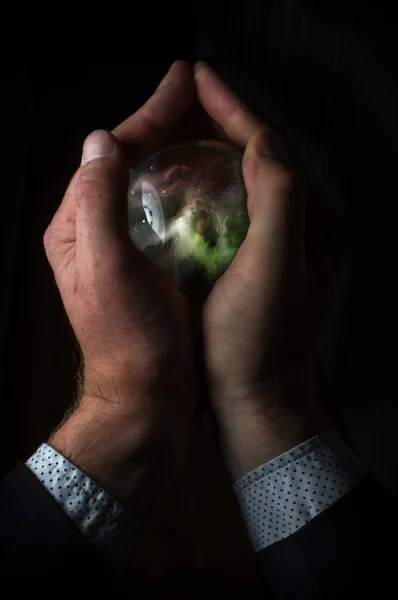 Crystal Ball Galaxy — Stock Photo, Image