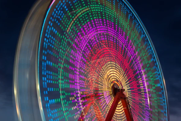 Ferris roda noite — Fotografia de Stock