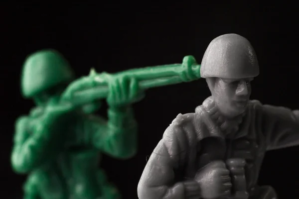 Guerre des soldats jouets — Photo