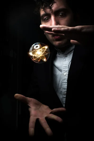 Atome boule de cristal — Photo