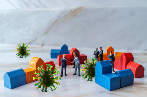 Unemployed businessmen about to lose their homes due to unemployment after the coronavirus disaster