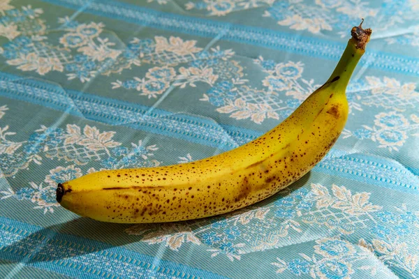 Plamisty Brązowy Banan Pieczenia Chleba Bananowego — Zdjęcie stockowe