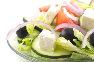 Taze Yunan salatası