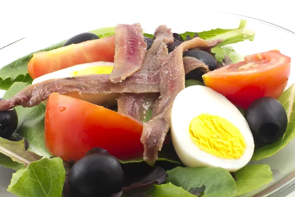 Anchovy Salad — Stock Photo, Image