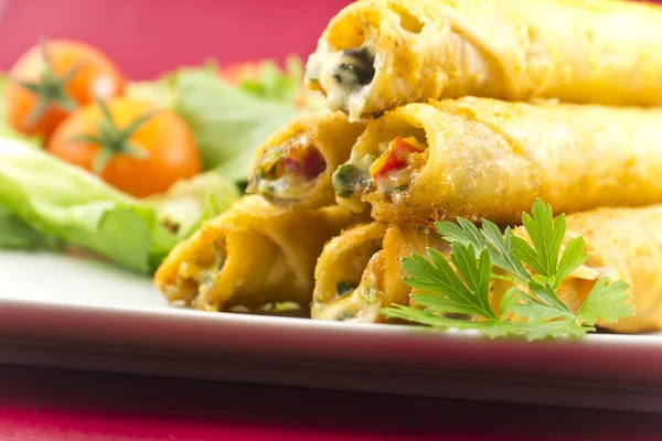 Mexikanska taquitos — Stockfoto