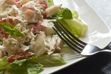 마요네즈 해산물 샐러드