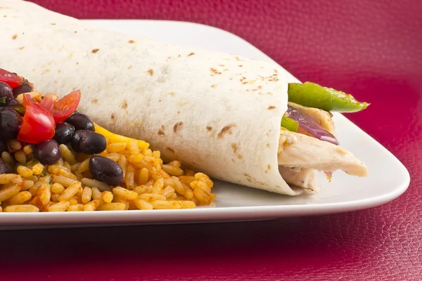 Poulet mexicain Fajita — Photo