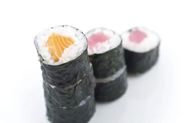 Ułożone sushi — Zdjęcie stockowe