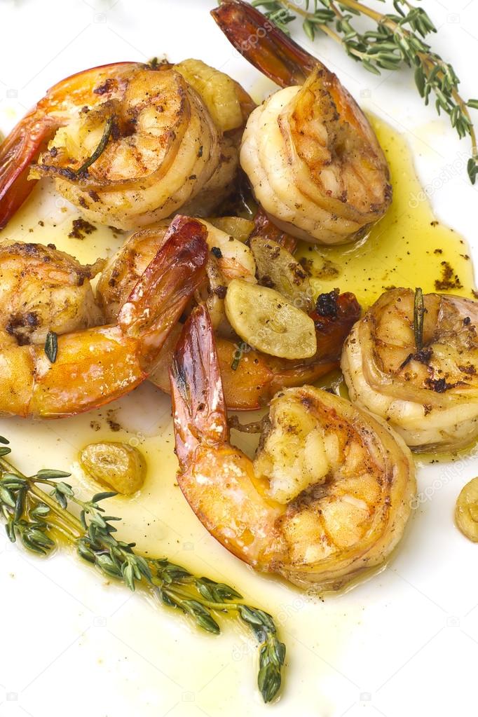 Portuguese Garlic Shrimp