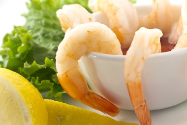 taze karides kokteyl