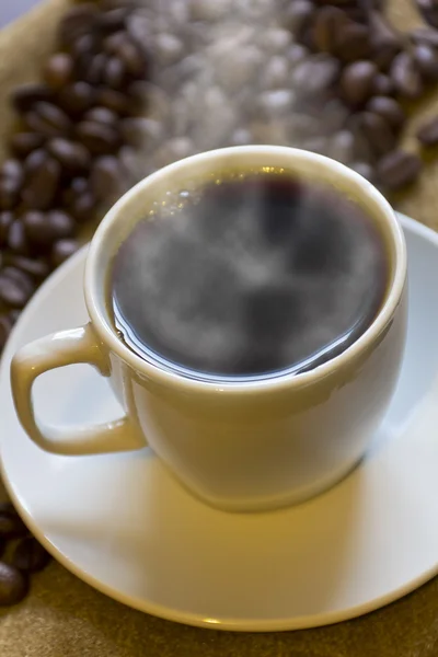 Mattina caffè caldo — Foto Stock