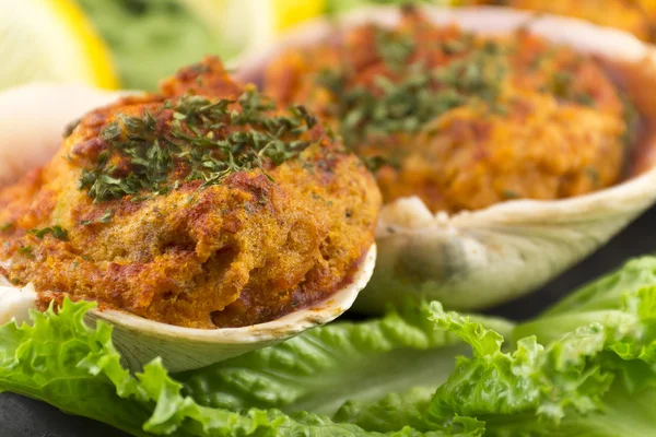 Stuffed Clams — Stock Photo, Image