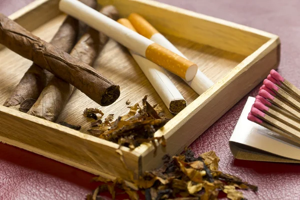 Tobak avkoppling — Stockfoto