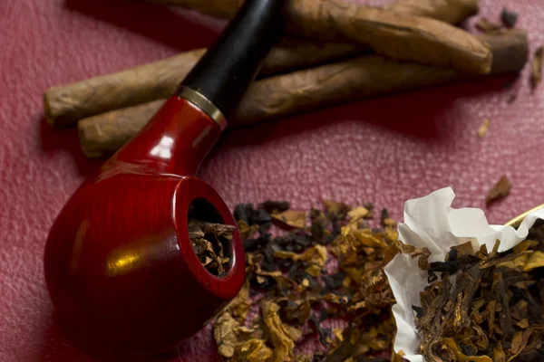 Relajación con el tabaco — Foto de Stock