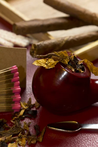 Relajación con el tabaco — Foto de Stock