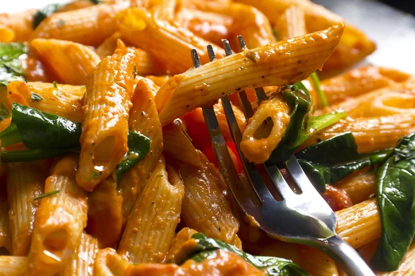 Penne alla vodkáig — Stock Fotó