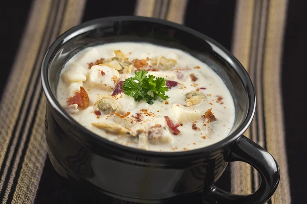 New England Clam Chowder — Stock Photo, Image