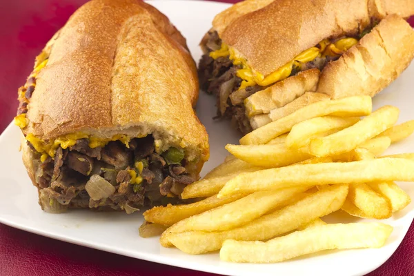 Philly Cheesesteak — Stockfoto