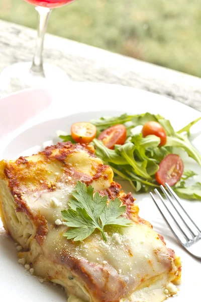 Cheese Lasagna — Stock Photo, Image
