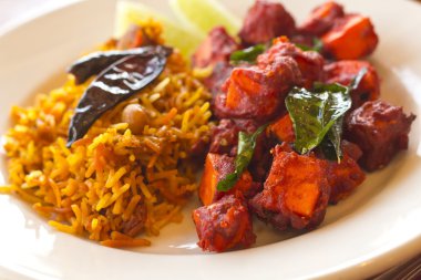 Kadai Paneer demirhindi pirinç