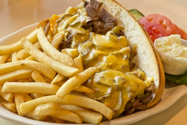 Philly Cheesesteak — стокове фото