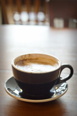 Sabah sıcak Latte