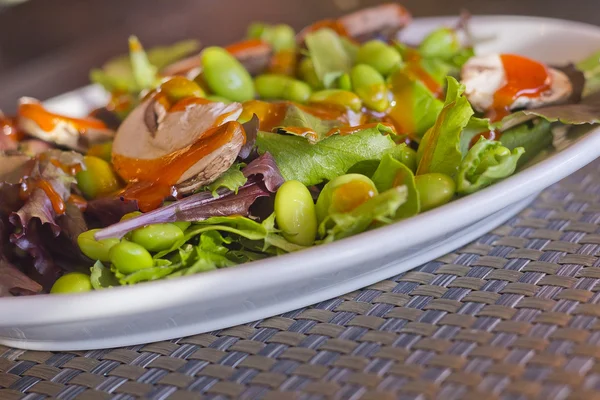 Edamame salat — Stockfoto