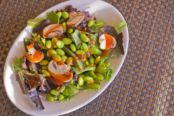 Edamame salat — Stockfoto