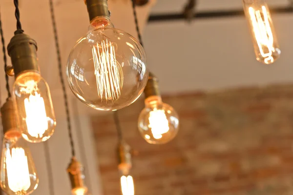 Antique Light Bulbs — Stock Photo, Image