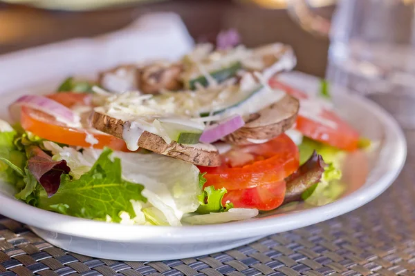 Vegetable Salad Ranch — Stock Photo, Image