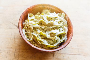 Ispanak Fetuccine Alfredo